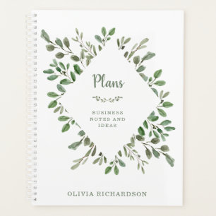 Agenda Folhagem Minimalista