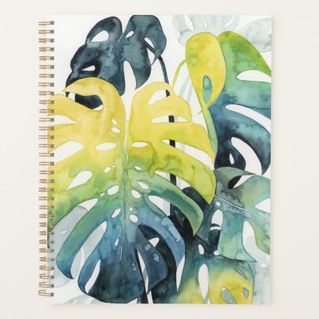 Agenda Folhas de Árvore de Palm Sunset (Frente)