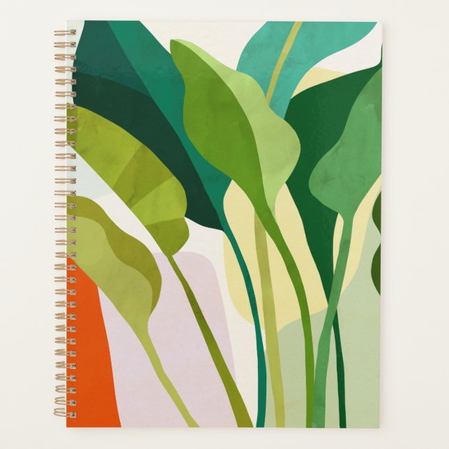 Agenda Folhas tropicais (Frente)