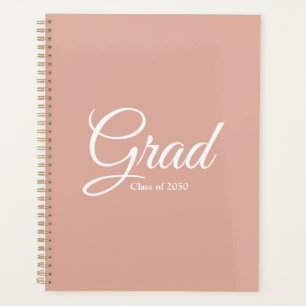 Agenda Formando texto de script personalizado cor-de-rosa