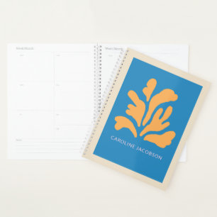 Agenda Formas de Abstrato de arte inspiradas no Matisse P