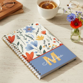 Agenda Formatura Floral Botânica Flor de Campo