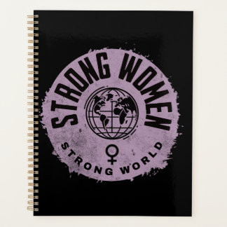 Agenda Forte citação inspiracional feminina