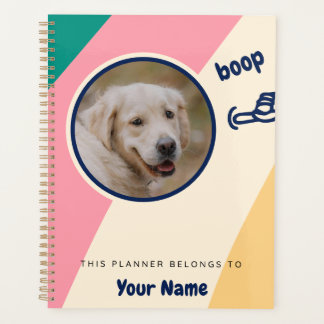 Agenda Foto do Cachorro Boop Meu Nariz