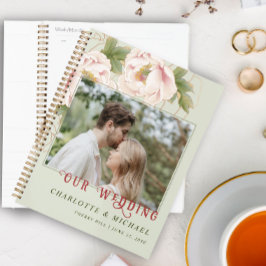 Agenda Foto personalizada Blush e Sage Floral