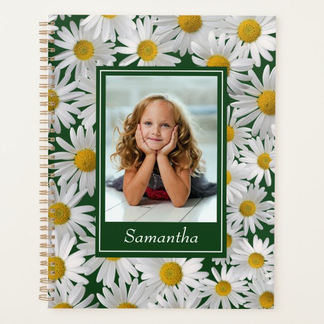 Agenda Foto Personalizada De Margarida Brilhante - (Frente)