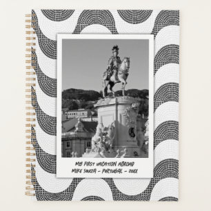Agenda Fotografia do cobblestone de ondas portuguesas