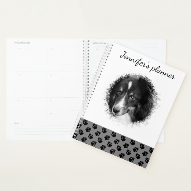 Agenda Fotografias Pet Personalizadas E Peças Pretas Na C (Exibição)