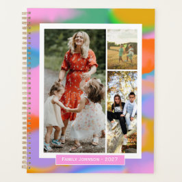 Agenda Fotos coloridas modernas e bonitas da família da m