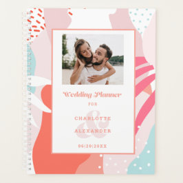 Agenda Fotos Personalizadas Padrão Memphis Casamentos Men