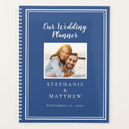 Agenda Fotos Personalizadas Simples Clássico Casamento Az