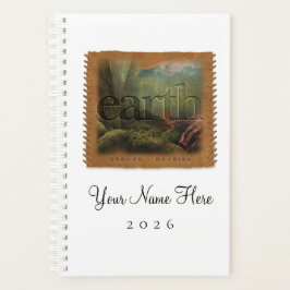 Agenda Four Elements - EARTH - Personalized Day Planner