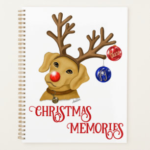 Agenda Fox Red Labrador - Planner de Natal para Retriever