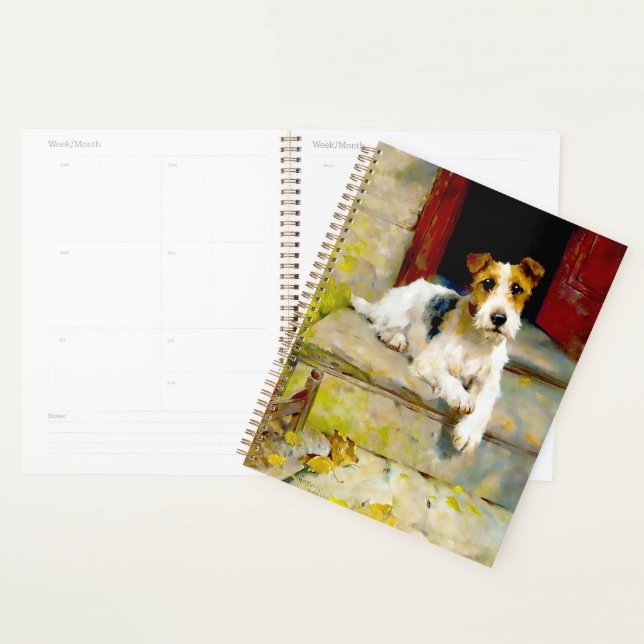 Agenda Fox Terrier por Arthur Wardle (Exibição)