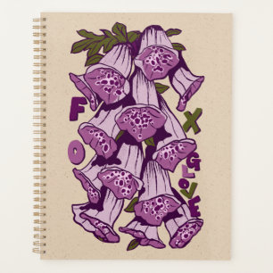 Agenda Foxglove Wildflower Retro Vibrant