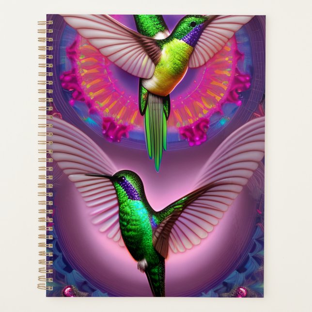 Agenda Fractal Hummingbird (Frente)