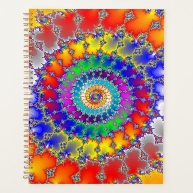 Agenda Fractal Psicodélico (Frente)