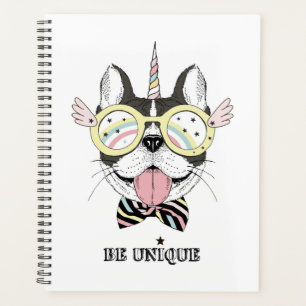 Agenda Francês Bulldog Unicorn
