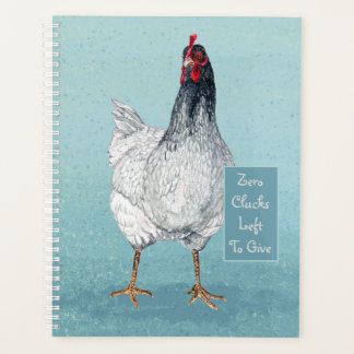 Agenda Frango Zero Clucks em Azul