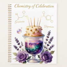 Frasco de Celebração de Aniversário de Química e A