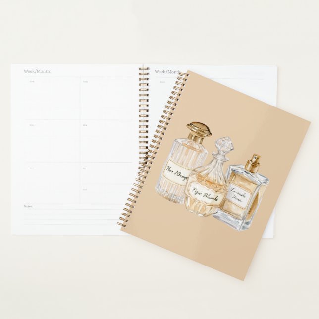 Agenda Frascos de Perfume Franceses (Exibição)