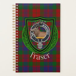 Agenda Fraser Scottish Clan Tartan & Crest