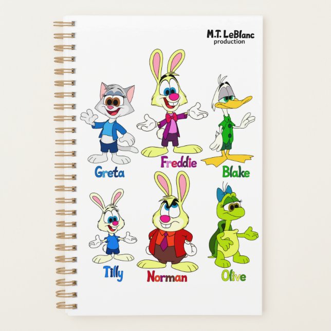 Agenda Freddie Bunny & Amigos  (Frente)
