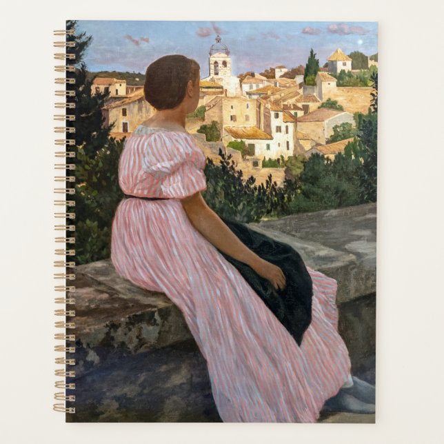 Agenda Frederic Bazille - O Vestido Rosa (Frente)