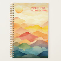 Frequentemente, Wander Wonder Always Watercolor