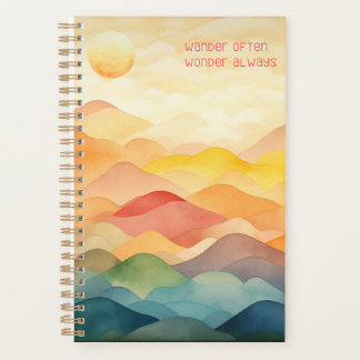 Agenda Frequentemente, Wander Wonder Always Watercolor