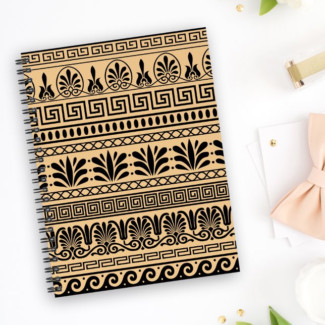 Agenda Frete Grego, Padrão Mediterrânico, Castanho (Criador carregado)