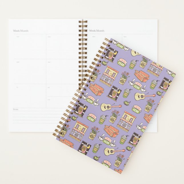 Agenda FRIENDS™ | Ícone de Padrão Roxo (Exibição)