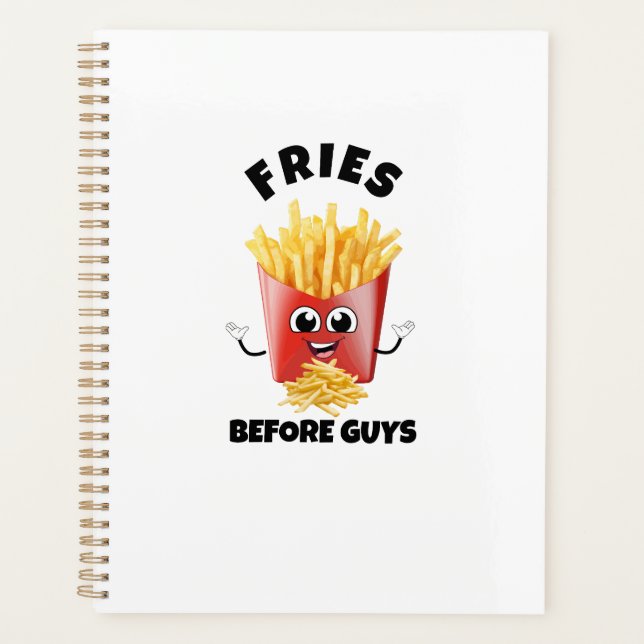 Agenda Fries franceses bonitos Cartoon Hoodie &Tee - Comi (Frente)