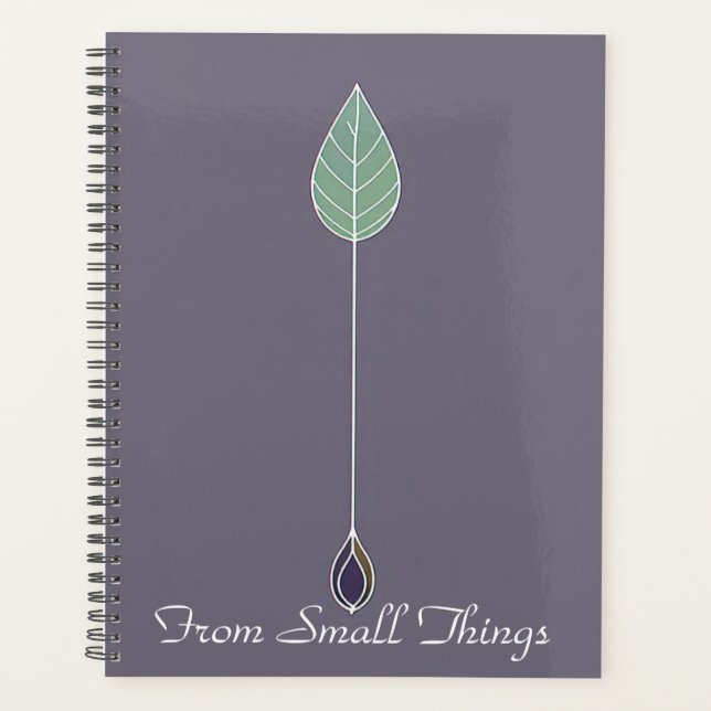 Agenda From Small Things (Frente)