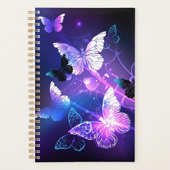Agenda Fundo com Borboletas Noturnas (Frente)