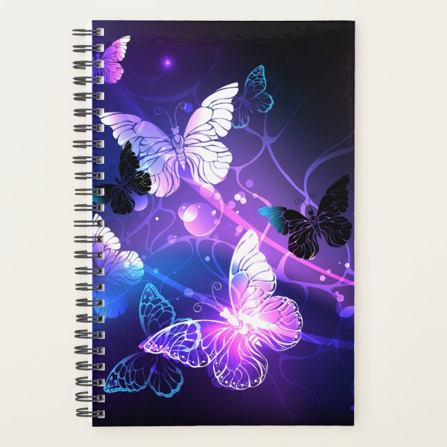 Agenda Fundo com Borboletas Noturnas (Frente)