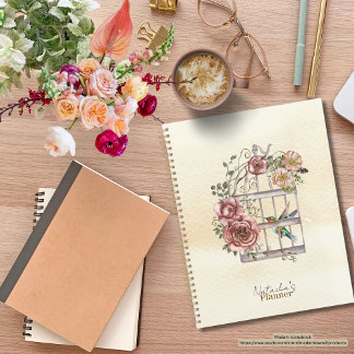 Agenda Fundo de papel kraft de cor branca personalizada