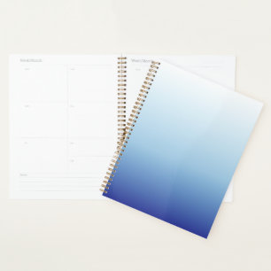 Agenda Fundo Gradiente Azul Mínimo
