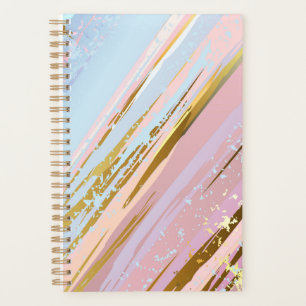 Agenda Fundo Rosa Texturizado