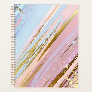 Agenda Fundo Rosa Texturizado