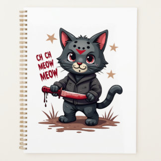 Agenda Funny Cat Horror Movies Cute Halloween for Cat Kit