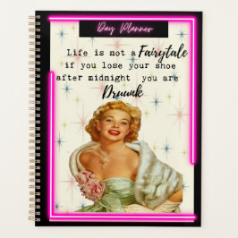 Agenda Funny Day Planner/Journal For Women Sassy-Fairy