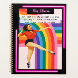 Agenda Funny Day Planner/Journal For Women Sassy-Prune
