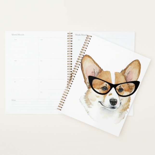 Agenda Funny Pmbroke Welsh Corgi (Exibição)