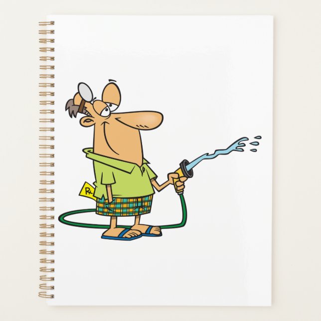 Agenda Funny Retired Doctor Gardening Garden Hose (Frente)