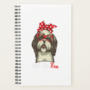 Agenda Funny Shih Tzu Mãe Shih Tzu Golpe Premium