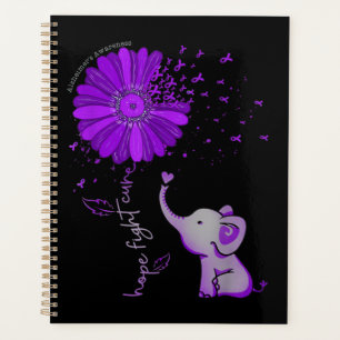Agenda Fúria Roxa do Elefante Corajoso Alzheimer