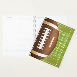 Agenda Futebol de ferro personalizado no campo