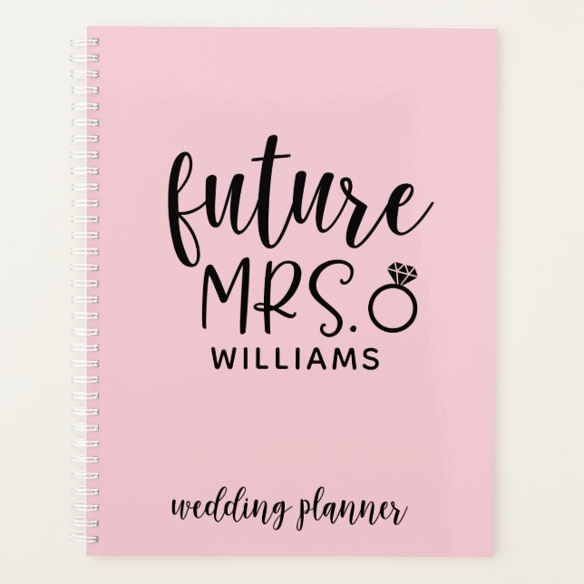 Agenda Futuro Sra. Wedding (Frente)