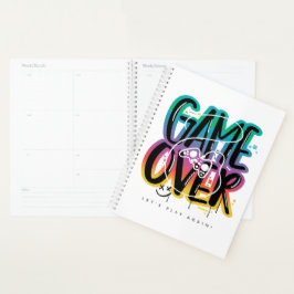 Agenda Game over graffiti joystick gamer